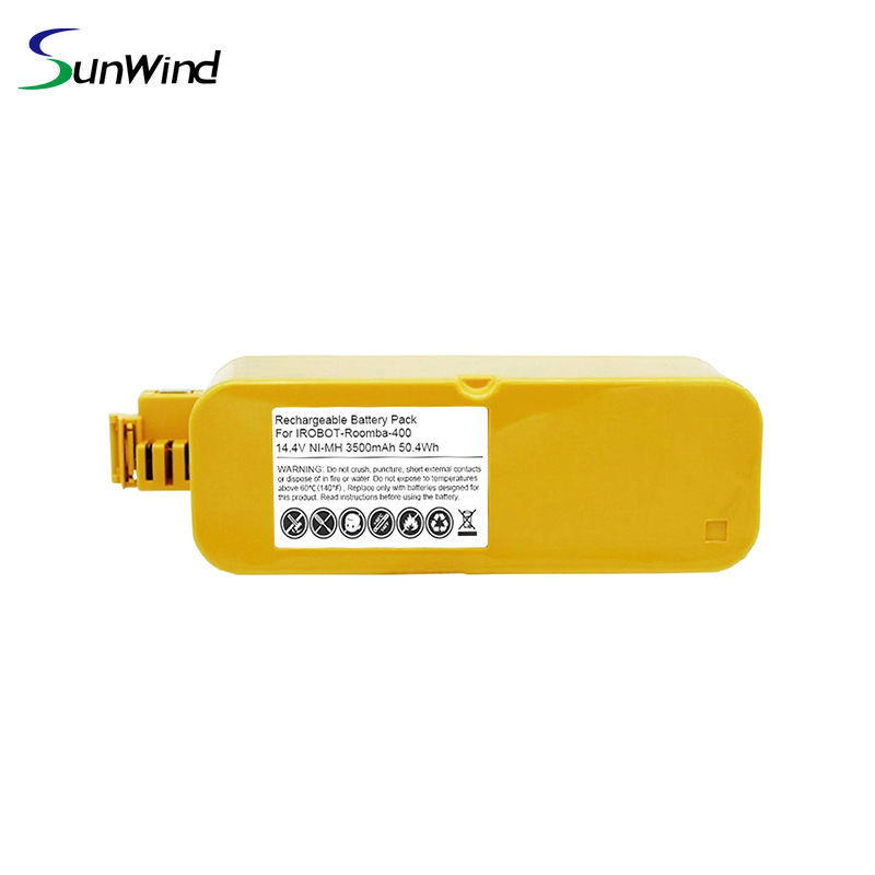 Battery Replacement for iRobot Roomba 14.4V Battery 4800mAh Ni-MH 400